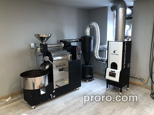 BEANMASTER 咖啡咖啡烘焙机 消烟除味 后燃机 安装案例 - JSI COFFEE咖啡工作室