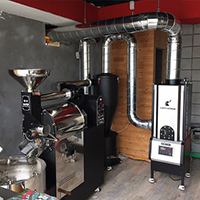 BEANMASTER 咖啡烘焙机 除烟消味 后燃机 安装案例 - Weed Bean Coffee咖啡工作室