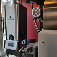 BUHLER 布勒 咖啡烘焙机安装 咖啡烘焙烟处理 20公斤后燃机 安装案例 - CafeClara 克拉咖啡