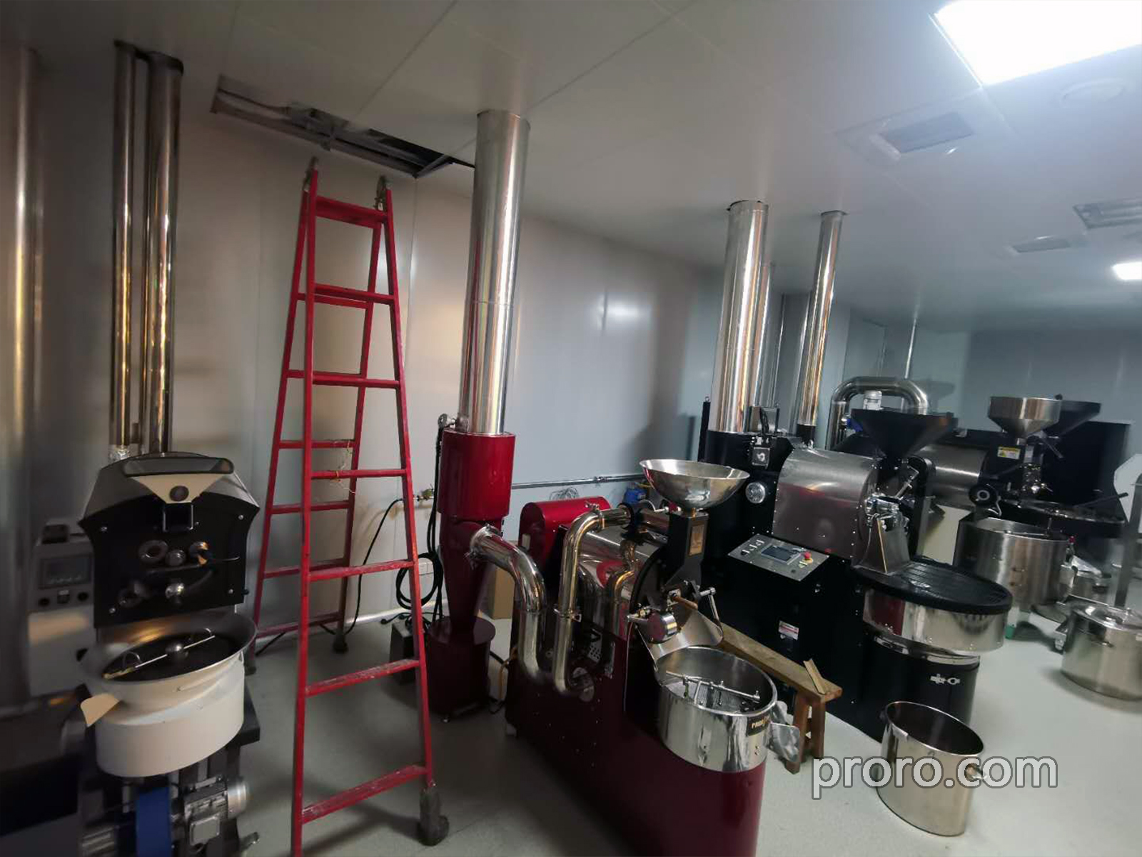 BUHLER 布勒咖啡烘焙机 咖啡烘焙机安装 咖啡烘焙消烟消味 20公斤后燃机 安装案例 - Tamper Coffee 坦伯咖啡
