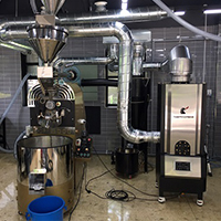 COFFEEBOB 咖啡烘焙机 消烟消味 后燃机 安装案例 - COFFEE JIMAN咖啡工厂