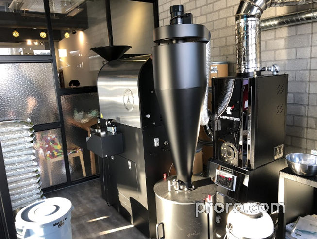 EASYSTER 咖啡烘焙机 咖啡烘焙烟味处理 后燃机 安装案例 - Anse Coffee咖啡店