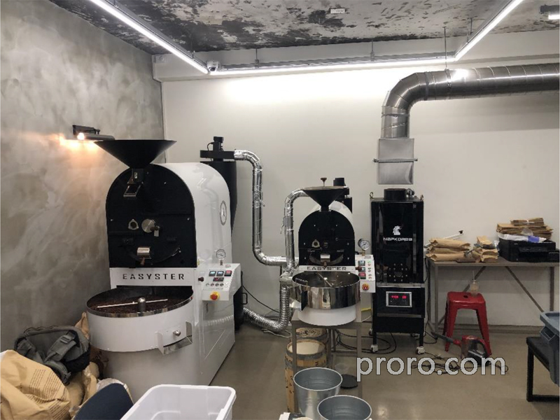 EASYSTER 咖啡烘焙机 除烟除味 后燃机 安装案例 - CAFE NAMSAN咖啡工作室
