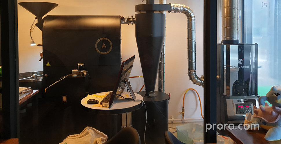 EASYSTER 咖啡烘焙机 咖啡烘焙烟处理 后燃机 安装案例 - Soho Coffee Factory咖啡工作室