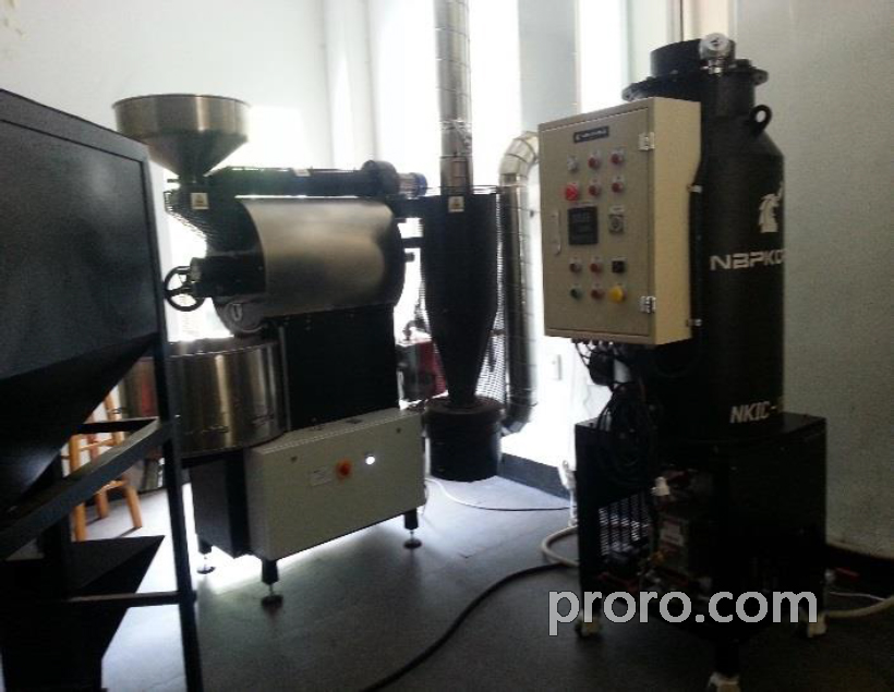 BUHLER 布勒咖啡烘焙机 除烟消味 后燃机 安装案例 - Cuchasa Coffee Roasters咖啡烘焙工厂