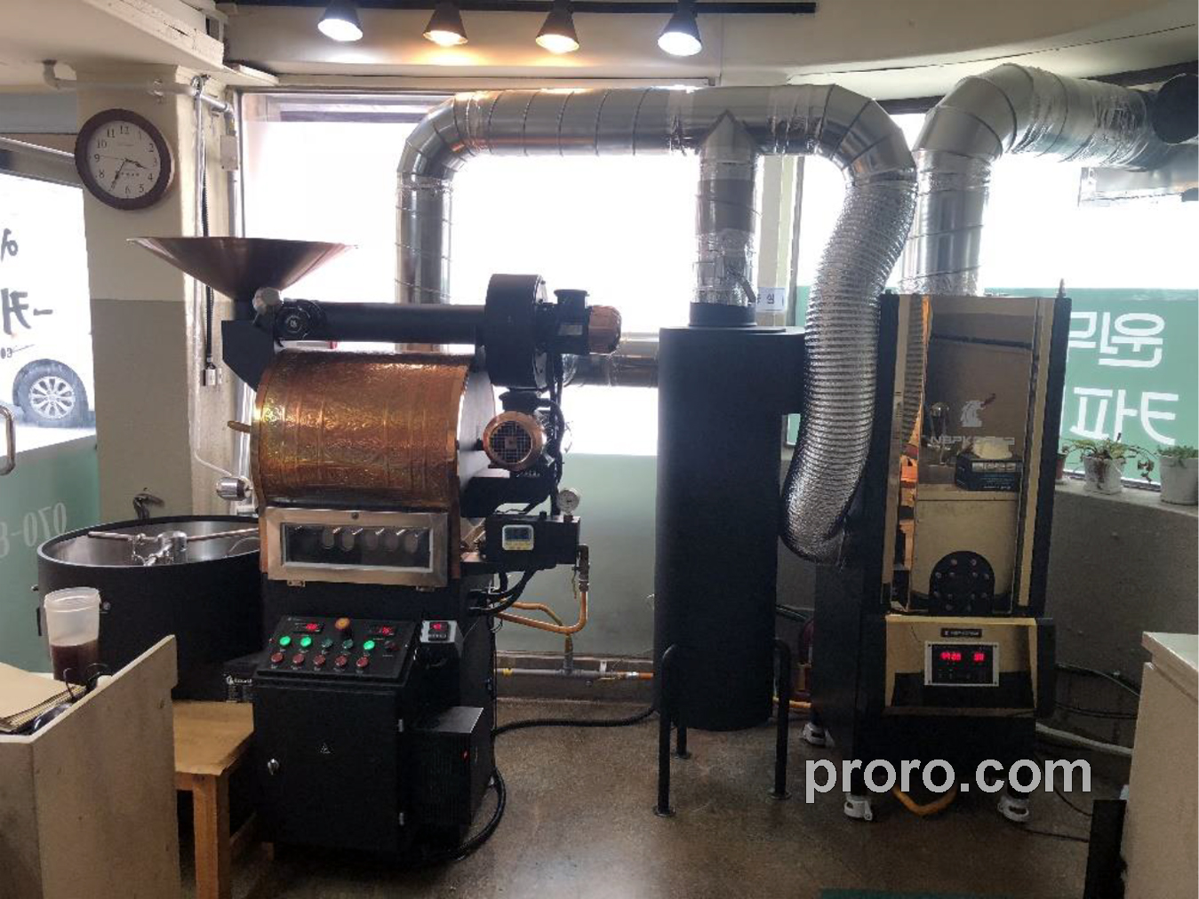 OZTURKBAY 咖啡烘焙机 无烟无味 后燃机 安装案例 - 咖啡内音咖啡工作室