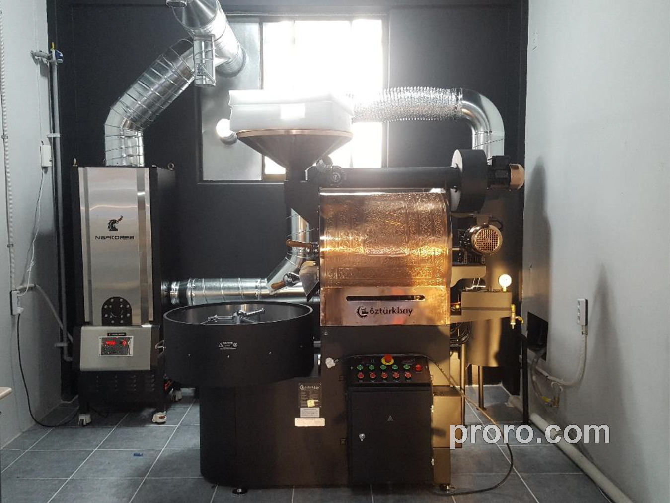 OZTURKBAY 咖啡烘焙机 除烟消味 后燃机 安装案例 - GRAY Roasters咖啡烘焙工厂