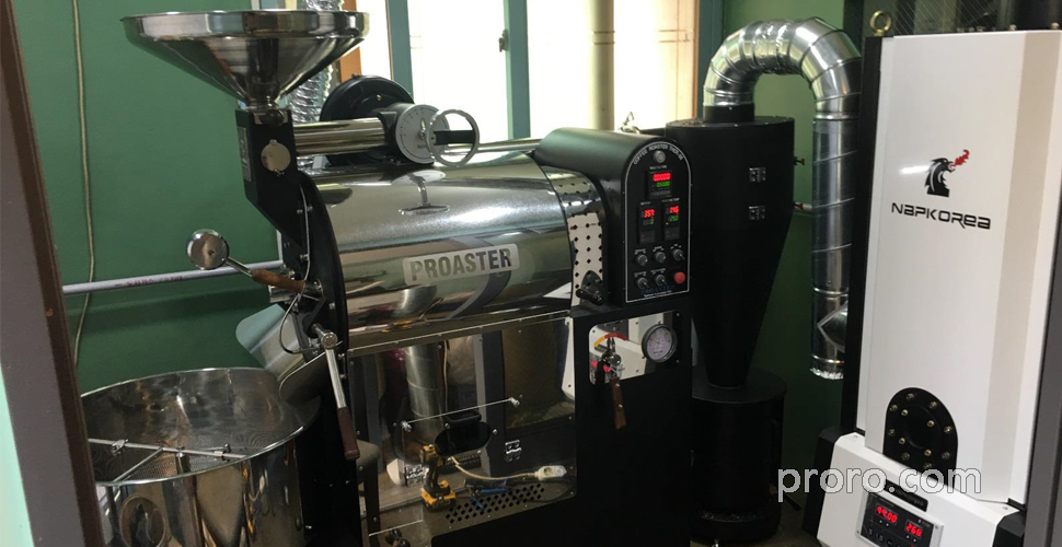 PROASTER 泰焕咖啡烘焙机 咖啡烘焙烟处理 后燃器 安装案例 - Cafe Jig咖啡店
