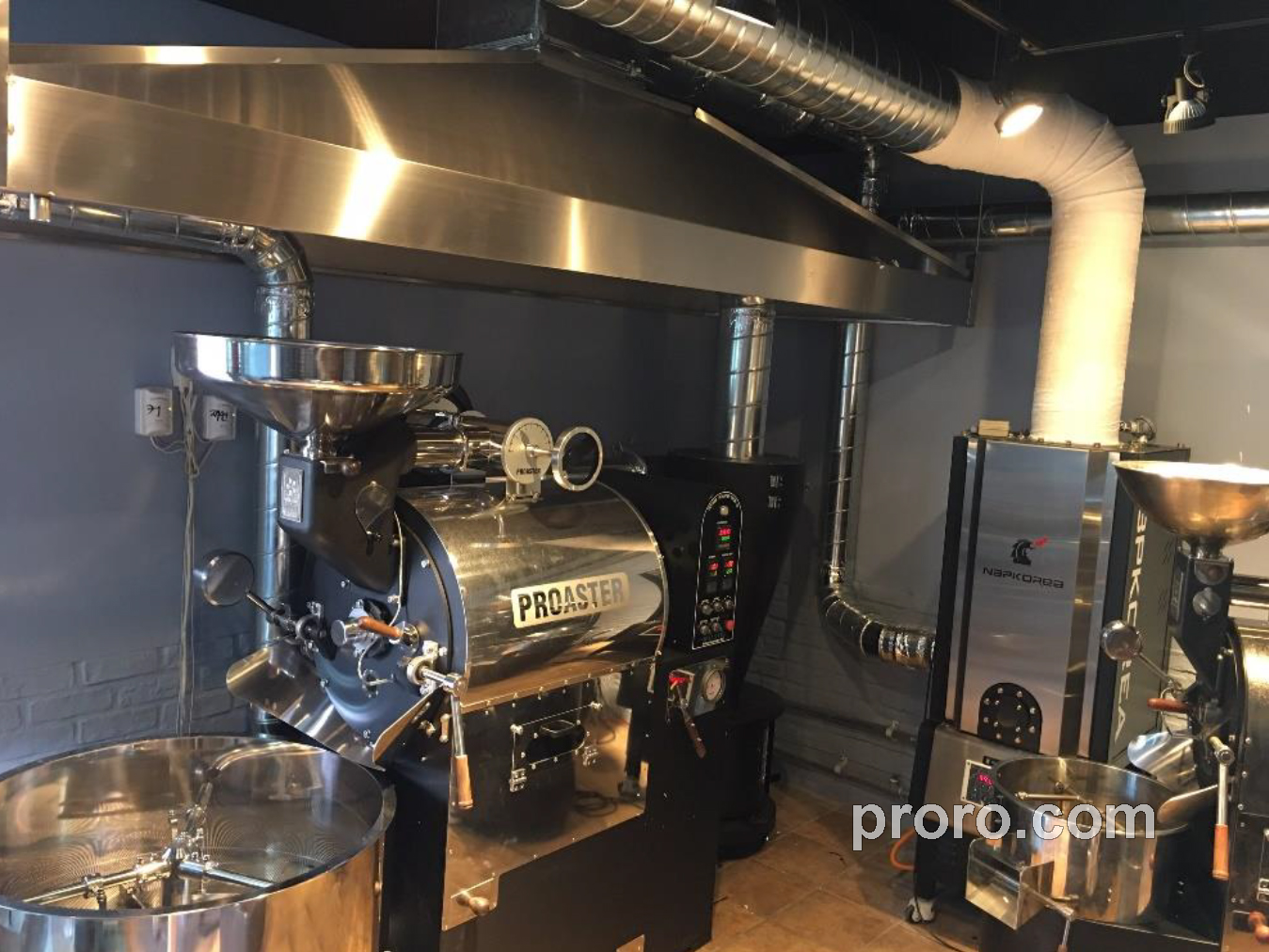 PROASTER 泰焕咖啡烘焙机 消烟除味 后燃机 安装案例 - CAFE MUDI咖啡工作室