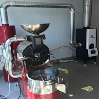 PROASTER 泰焕咖啡烘焙机 后燃机 安装案例 - Smile And Coffee System咖啡工作室