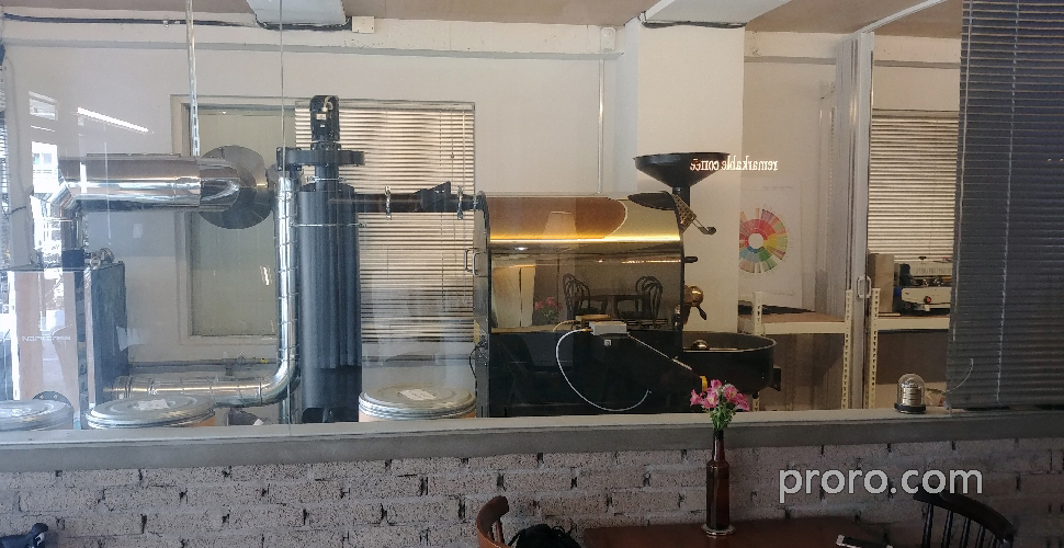 PROBAT 咖啡烘焙机 咖啡烘焙烟味处理 后燃机 安装案例 - Remarkable Coffee咖啡店