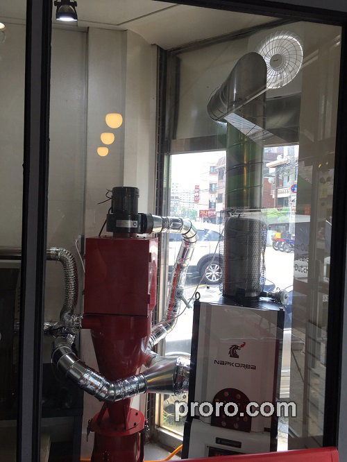 ROYPER 咖啡烘焙机 除烟消味 后燃机 安装案例 - WeHan Coffee咖啡工作室