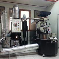 TORISTER 咖啡烘焙机 消烟消味 后燃机 安装案例 - Coffee Company咖啡工厂 